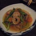 焼肉ＤＩＮＩＮＧ牛若 - 【2012.03.　初訪】　もつ煮ですかね