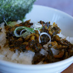 豚のらーめん 弐番手 - 高菜ごはん