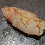 寿し おおはた - ぼたん海老の昆布締め