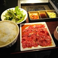 焼肉 たまき家 - カルビランチ