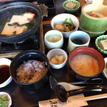 嵯峨とうふ　稲 - 嵯峨御膳1980円税込