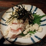 海豚 - 鶏ささみの山わさび 630円