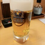 産直仕入れの北海道定食屋 北海堂 - 生ビール 250円