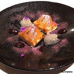 カーサ・デル・チーボ - ﾌﾞﾘｭﾚと洋梨のｷｬﾗﾒﾘｾﾞと和梨のﾏﾘﾈ山葡萄ｿｰｽ