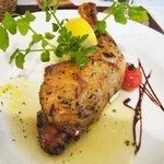 ガーデン＆クラフツ カフェ - ('12/3)骨付き鶏もも肉のコンフィ