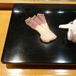 小判寿司 - 鯨ベーコン