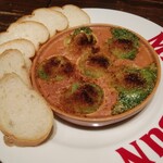 自家製パスタ洋食堂 マルブン - 魚介類の“アツアツ”ガーリックバター焼き
