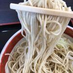 自家製太麺 渡辺 - 細麺アップ