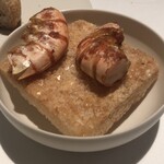 La Cime - 足赤海老 サラダ菜