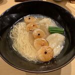 饗 くろ喜 - 新麦帆立塩そば（1,600円）※限定麺　2019.12