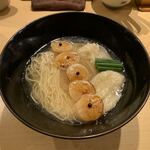 饗 くろ喜 - 新麦帆立塩そば（1,600円）※限定麺　2019.12