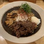 饗 くろ喜 - 松茸と牛ロースの和えそば（2,500円）※限定麺　2019.10