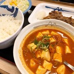 Matsuya - チゲ牛カルビ焼肉膳 730円
                        （期間限定）
                        生野菜セット +40円