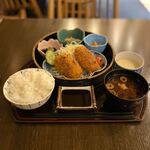 Kokoro - カニクリームコロッケ定食