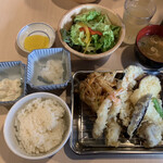 Tempurasakaba agarushouten - 天ぷら定食