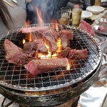 焼肉 はせ川 - ファイヤー！