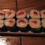 japanese restaurant 旬菜 籐や - 筋子巻き