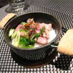 レストラン バカール - イベリコ豚の鉄鍋炊きあげご飯