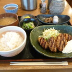 おでん惣菜 如月 - カキフライ定食