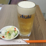 味楽来 - 生ビール500円