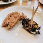 ラ グリーリア - 焼き菓子（チョコレートサラミ・紫芋のビスコッティ）