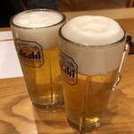 Sabou Kirameki - ビール
      2人で5杯飲みました(〃ω〃)