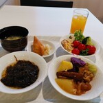 喜瀬ビーチパレス - ２日目はうちなー系で朝食をまとめました(^o^)