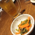 旨唐揚げと居酒メシ ミライザカ - お通し