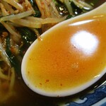 きりん - 台湾ラーメン 800円 ＋ 大盛り 100円 ＝ 900円（税込）。　　　　　2019.12.09