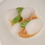 ア・ニュ ルトゥルヴェ・ヴー - 桜海老のビスクのリゾット　(2012/03)