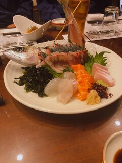 Hakatanohambanagomi - 鯖のお刺身としめ鯖