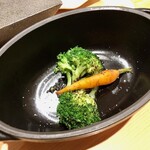 はっこく - 2019.11.  姫人参とブロッコリーのグリル