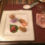 中国レストラン 桃花林 - 前菜盛り合わせ