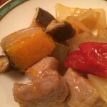 中国レストラン 桃花林 - カボチャはねっとり仕上がり