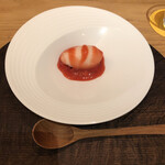 communico - 小さいデザート どぶろくのジェラート