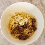 麺や二代目 夜来香 - 味付き替玉半玉