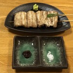 鰻はし本 - 森のうなぎのひと口白焼き串