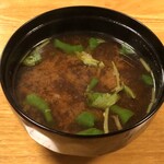 鰻はし本 - 赤出汁