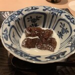 神楽坂 石かわ - 小豆入りの蓮根餅