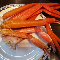 リュクス ダイニング ハプナ - 美味しそうに茹で上がった蟹