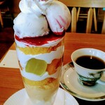 クリクリ - フルーツサンドパフェ¥1050  ~2019/12/23