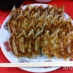 丸正餃子店 本店 - 2012.3.19(月)23時20分訪問　8人前電話予約(^_^)v