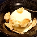 暖家 - ランチのバニラアイスクリーム