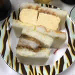 杉谷酒店 - 黒門市場で買ってきたサンドイッチ