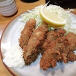 とんかつ二葉 - カキフライ定食