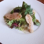 TRATTORIA PACE - 地鶏のサラダ　
