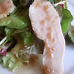 TRATTORIA PACE - 地鶏のサラダ　アップ