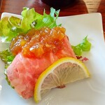 和食海鮮 ぎん - セット②ローストビーフ（柔らかすぎる～肉も美味しいってスゴい！）