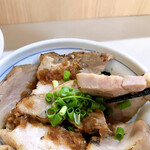 麺屋 扇 - チャーシュー丼