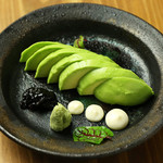 avocado sashimi